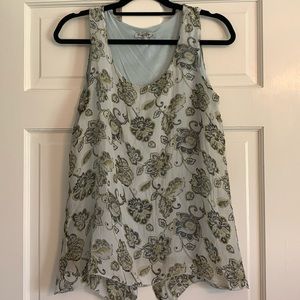 Elena Baldi made in Italy sleeveless blouse